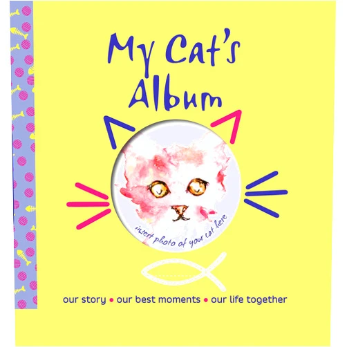 By Alberto Bertolazzi (Author), Ayano Otani (Artist) My Cat's Album: Our Story, Our Best Moments, Our Life Together (CompanionHouse Books) Create a Personalized Scrapbook of Your Kitten's Growth, Store Photos and Keepsakes, and Record Important Events