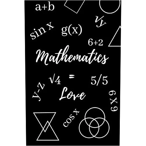 Sarah Hk Mathematics = love: math lover notebook / journal