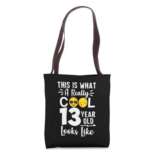 Teenage 13th Birthdayn Boys Girls Gifts Tote Bags 13th Birthday Party Cool 13 Year Oldn Boys Girls Tote Bag