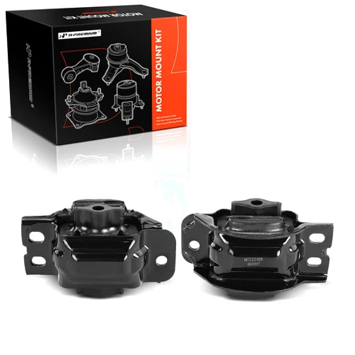 A-Premium 2PCS Front Left and Right Engine Motor Mount Kit Compatible with Dodge Ram 2500 2003-2008, Ram 3500 2003-2007, 5.7L 5.9L 8.0L, Replace# 52021712AA, 52021713AA