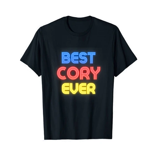 Cory Name Shirts & Gifts Best Cory Ever - Funny Cory Name Cory T-Shirt