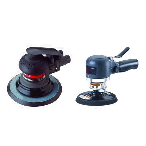 Ingersoll Rand 4151 6” Random Orbit Pneumatic Sander & 311A 6” Orbital Air Dual-Action Quiet Sander, Heavy Duty, 10,000 RPM, Low Vibration, Swivel Free Finish, Adjustable Built-In Regulator 4151 Vacuum Ready Random Orbit Pneumatic Sander Sander + Quiet Sander
