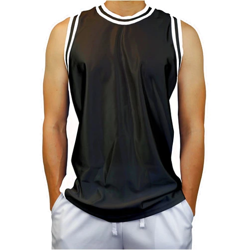 DIGITMON Men's 3-Stripes Basketball Gym Workout Athletic Tank Tops Shirts Mesh Jersey Uniform Made in USA