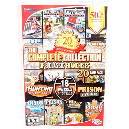 Valuesoft Valusoft The Complete Collection PC Games of 3 Classic Franchises