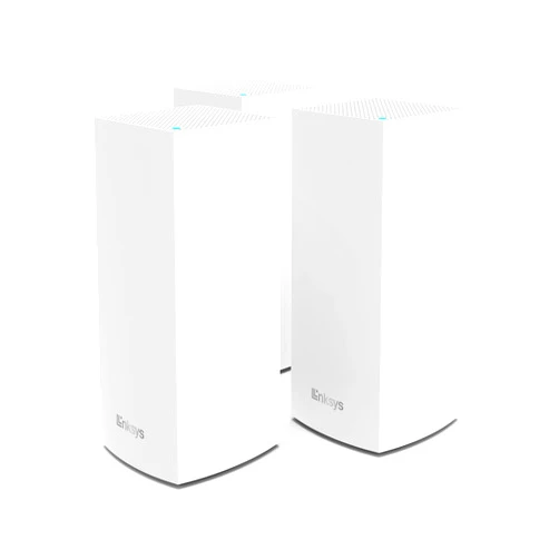 Linksys MX12600 Mesh WiFi Router - AX4200 WiFi 6 Router - Velop Tri-Band WiFi Mesh Router - WiFi 6 Mesh Computer Routers For Wireless Internet - Internet Router - Connect 120+ Devices, 8,100 Sq Ft 3Pk