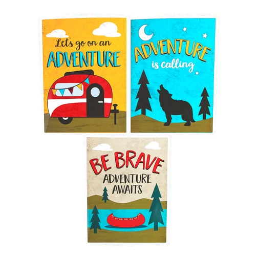 Fun Express Adventure Pocket Folders - 12 Pieces - Educational and Learning Activities for Kids