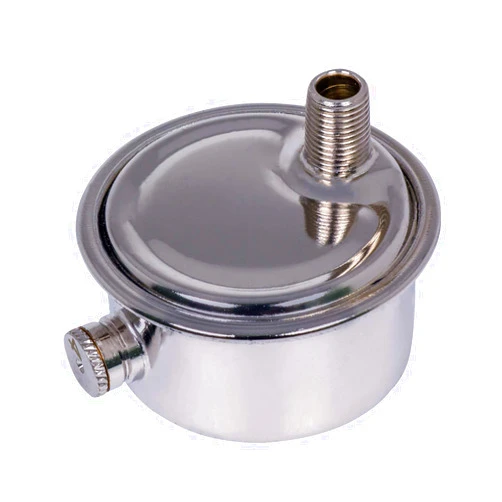Midline Valve HBW-4B18 Steam Air Vent #4 Heat Regulator Valve; Angle Mount; 1/8 in. NPT; Chrome Plated Steel