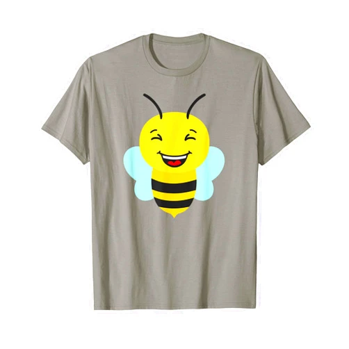 Bienenkönigin Bienenvolk, lustige Sprüche Laughing Honey Bee Comic Drawing for Men Women Children T-Shirt