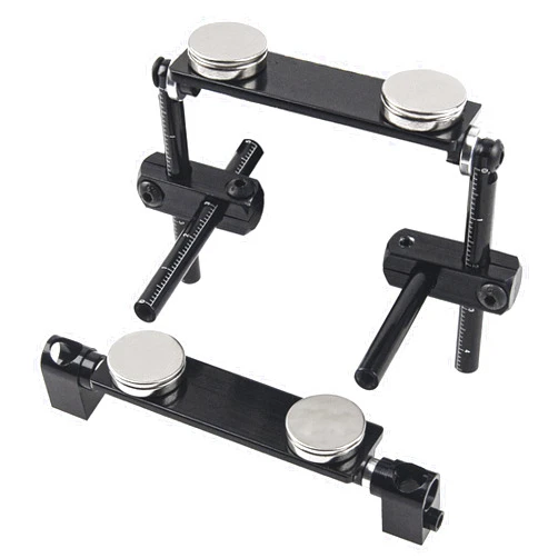 Share Goo 1Set ShareGoo RC Magnetic Body Post Stealth Invisible Body Shell Mount Column Kit Compatible with HSP Sakura D3 XIS Himoto HPI Tamiya TT-01 TT-02 1/10 RC Touring Car Drift Car (Black)