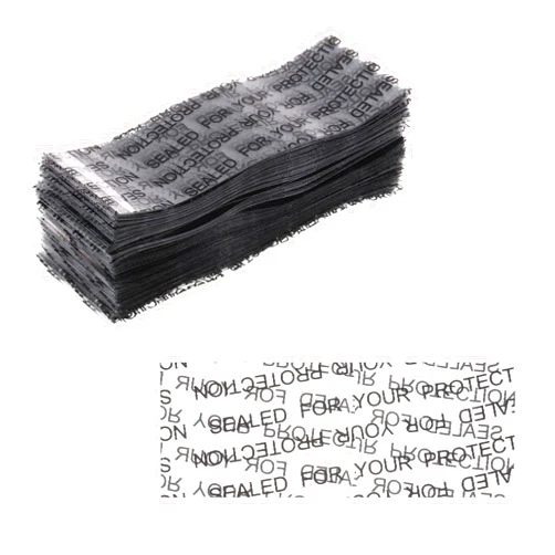 PATIKIL 66x25mm PVC Perforated Shrink Bands, 250Pcs 0.05 mm/2 Mil Thickened Heat Shrink Seal Wrap Fit for 1.25