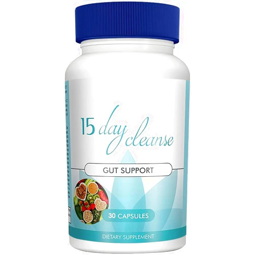 Generic 15 Day Gut Cleanse - Gut and Colon Support, 15 Day Advanced Bowel Cleanse with Senna, Cascara Sagrada & Psyllium Husk
