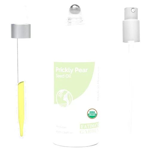 Fatima's Garden Prickly Pear Seed Oil - Organic Anti-Aging Serum, 100ml