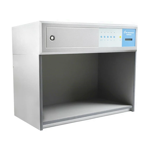 FHspes Color Assessment Cabinet, 4 Light Sources D65 TL84 UV F Light Box Textile Printing Color Matching Cabinet Used Lab Color Matching Light Box/Light Booth