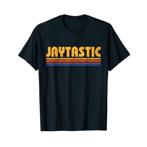 Personalized First Name Gifts Jaytastic Funny Retro First Name Jay T-Shirt