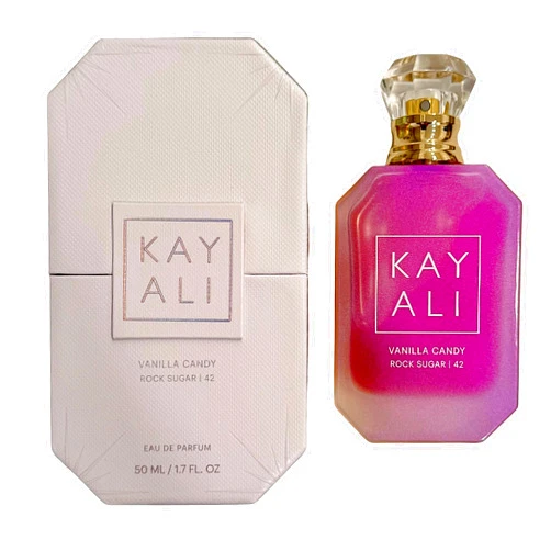 KAYALI Vanilla Candy Rock Sugar | 42 Eau de Parfum – Candied Pear, Bubble Gum & Vanilla Cream Notes, 50 ml