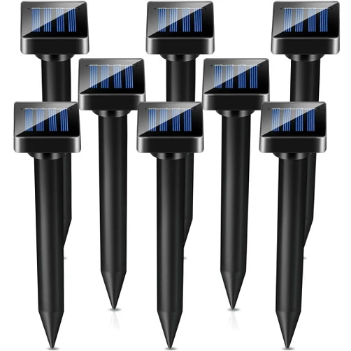 ZLieatmp 8 Pack Mole Repellent Ultrasonic Solar Powered Sonic Mole Spikes Outdoor Snake Repellent for Yard Vole Chipmunk Groundhog Gopher Repeller Waterproof Rodent Deterrent for Yard Lawn Garden Farmland12