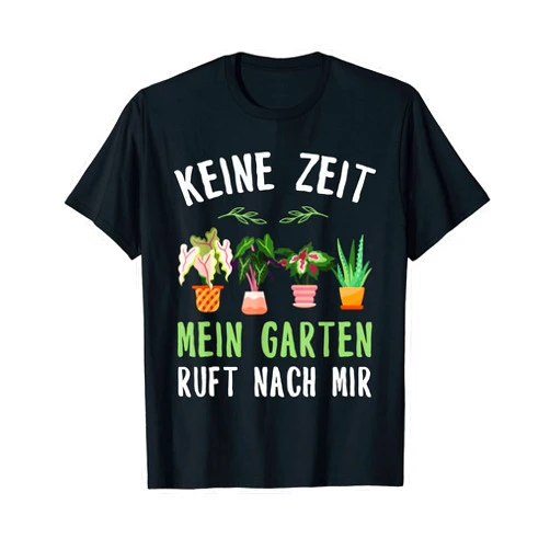 Gärtner Bekleidung Garten Pflanze Blumen Botanik Garden Gift Hobby Gardener Flower Horticulture Ladies Florist T-Shirt