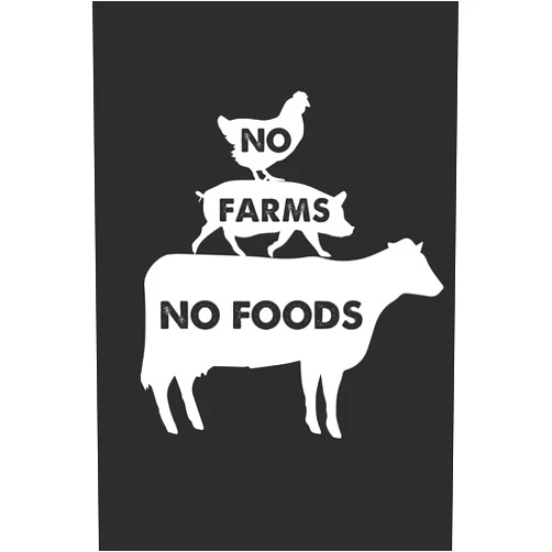Bauer & Landwirt Notizbücher No Farms No Foods: A5 Punkteraster • Notebook • Notizbuch • Taschenbuch • Journal • Tagebuch - Ein lustiges Geschenk für Freunde oder die Familie und ... und Landwirte der Welt (German Edition)