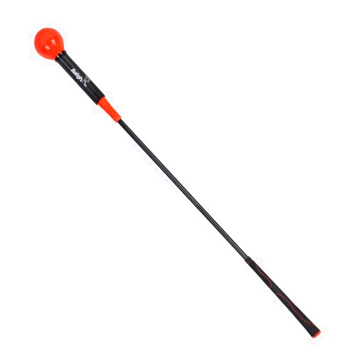 Usaibhir Golf Swing Trainer-Power Flex Golf Swing Training aid for Strength and Tempo Golf Warm Up Stick red