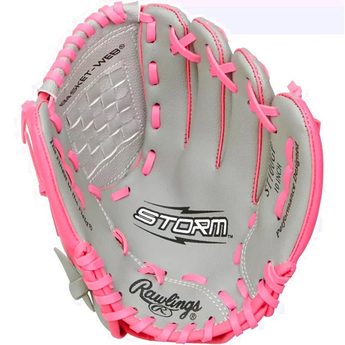 Generic Rawlings Girls' Storm Series 10 in. T-Ball Softball/Baseball Glove, Right-Hand Throw
