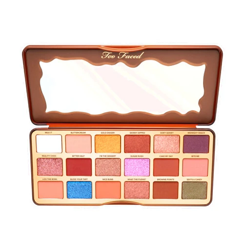 Too Faced Better Than Chocolate Eye Shadow Palette | High Pigment, Shimmer + Matte, 0.7 Ounce
