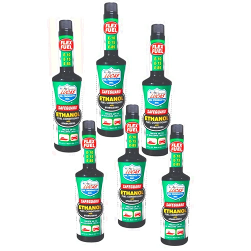 Lucas Oil 10576 Safeguard Ethanol Fuel Conditioner - 16 oz. (Quantity 6)