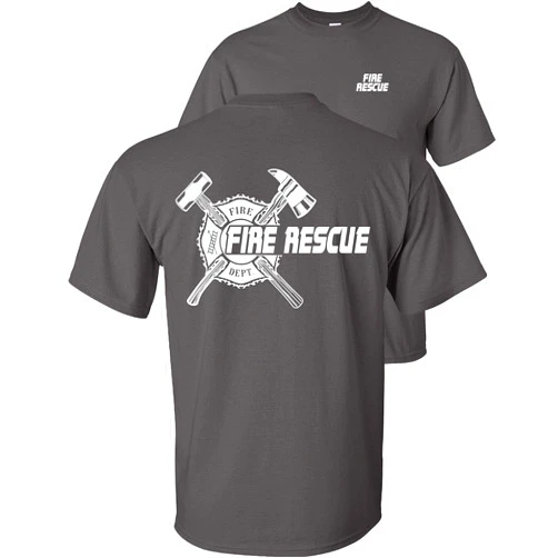 Fair Game Fire Rescue T-Shirt Firefighter-Maltese Cross