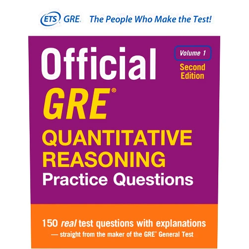 Educational Testing Service Official GRE Quantitative Reasoning Practice Questions, Second Edition, Volume 1