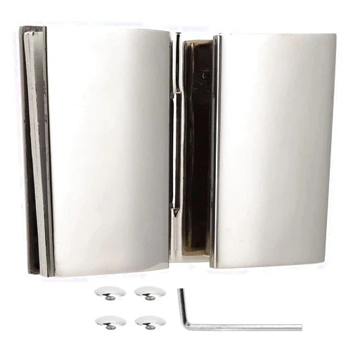 OQATNXUR Table Hinges Flat Double?Sided, Stainless Steel Bathroom,Glass Door, Room Hinge