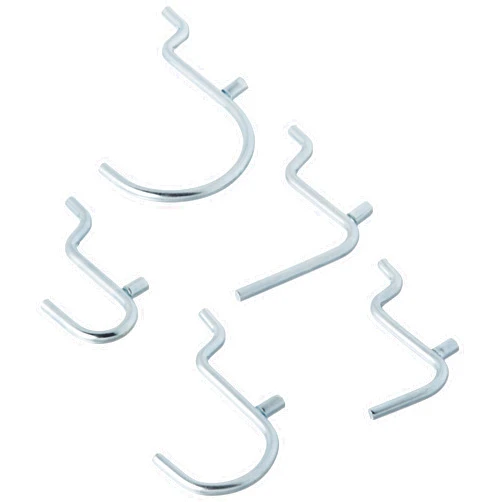 NATIONAL MFG/SPECTRUM BRANDS HHI N182-003 26PC ZN ASSTD V2349, 26 Piece, Zinc Plated, Peg Hooks, Assorted, for 1/8