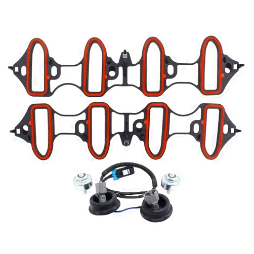 Lucky Seven Knock Sensor Harness Intake Manifold Gasket Kit,12601822 104566030 Compatible with Chevy,Pontiac,Buick,Cadillac,GMC,89060413 MS92211 MS18007 MS4657 MS16340 by Lucky Seven