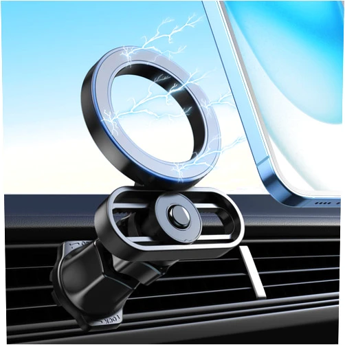 Bokilino for Magsafe Car Mount, Phone Holders for Your Car, [Strongest Magnets][Unlimited Angles]Magnetic Car Phone Holder Vent, Car Accessories for iPhone 16 15 Pro Plus Max 14 13 12 Mini MagSafe Case Phones