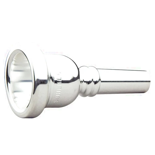 Schilke Standard Large Shank Trombone Mouthpiece in Silver 60 Silver