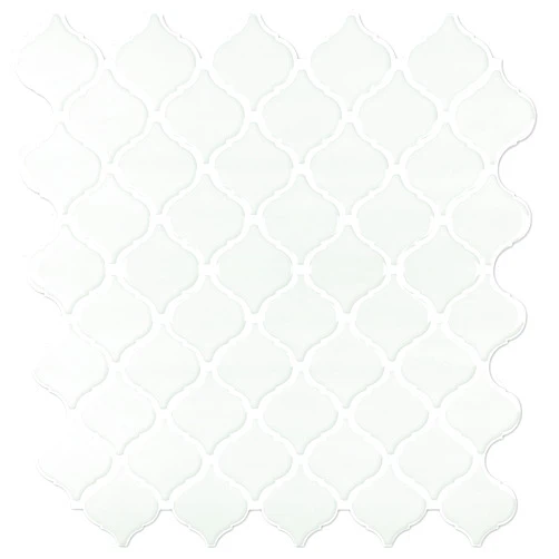 STICKGOO Arabesque Tile Peel and Stick Backsplash, 12”X12” Backsplash Tile for Kitchen Peel and Stick, Self Adhesive Wall Tile Stick on Tiles (Thicker Design, Light Green)