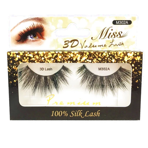 Miss Lashes [4 PACKS] Miss Lashes 3D Volume Tapered False Eyelash Extension