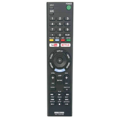 ZdalaMit RMT-TX300U Replace Remote Applicable for Sony TV KD-55X720E KD-49X720E KD-43X720E KD-49X700E KD-43X700E KD-55X700E KD-60X690E KD-70X690E KD-65X730F KD-50X690E XBR-49X800E XBR-55X800E XBR-43X800E