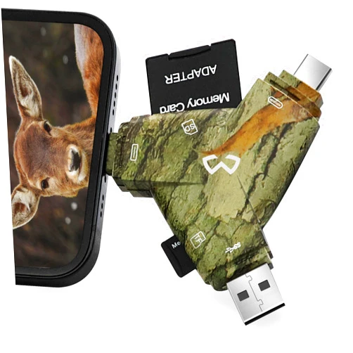 WOSPORTS Trail Camera Viewer, Plug & Play for Hunters to View Photos and Videos