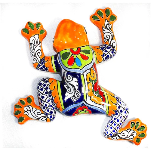 Foppapedretti Talavera Small Wall Frog - 10.50