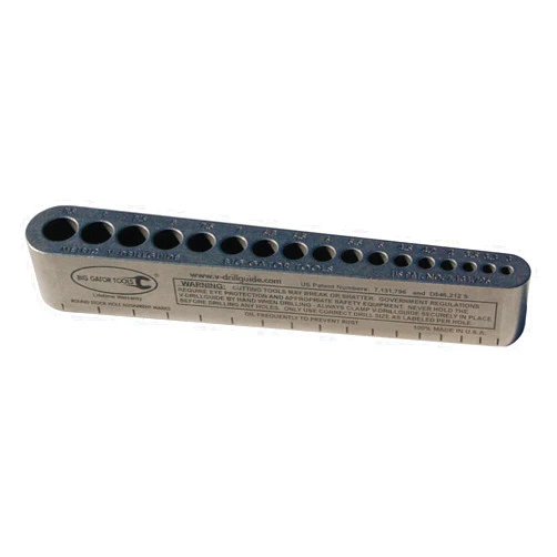 Big Gator Tools The Original V-DrillGuide! Big Gator Tools MDG1000NP Metric V-DrillGuide® (3-9.5mm)