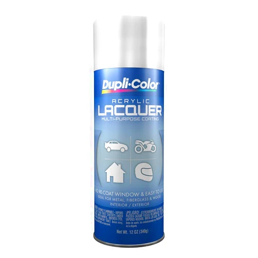 Dupli-Color DAL1675 Gloss White General Purpose Acrylic Lacquer - 12 oz.