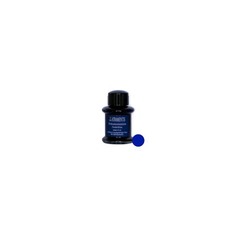 EDUCATES De Atramentis Document Ink-Dark Blue 35 mL fountain pen bottled ink