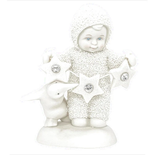 Snowbabies Department 56 Classics Gathering Eastern Stars Apparel Figurine, 4.50 Inch, Christmas