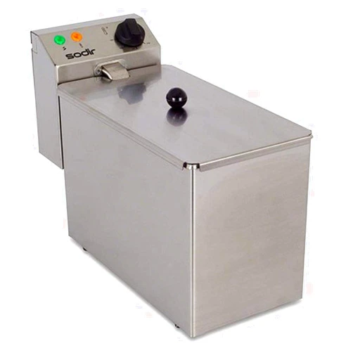 Equipex RF5S Sodir 10-Pound Commercial Countertop Fryer, Stainless Steel, 120V, ETL