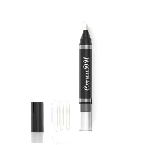 Easilydays Eye Makeup Remover Pen, Makeup Remover Eraser Stick Corrector Stick Lipstick Eyeliner Eraser for Instant Touch Up Correction, Mascara Smudges Correction,Travel-Friendly Makeup Removing Pen With 3 Replacement Heads