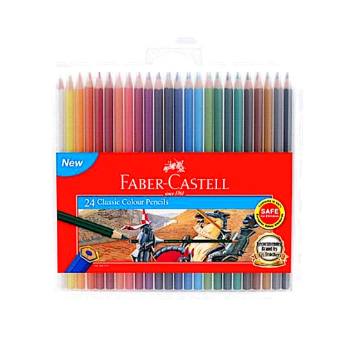 Faber-Castell Faber Castell Classic Colour Pencils Sets | 24 Colours