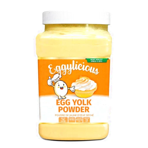 Eggylicious Egg Yolk Powder, Dried Natural Protein Powder, Made from Fresh Eggs, Pasteurized,Smoothies, Non-GMO, No Additives, Used for Baking,1lbs(16oz)