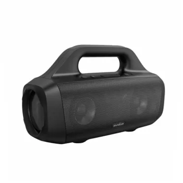 Soundcore Anker Soundcore Motion Boom Outdoor Speaker with Titanium Drivers, BassUp Technology, IPX7 Waterproof, 24H Playtime, Soundcore App, Built-in Handle, Portable Bluetooth Speaker for Outdoors (Renewed)
