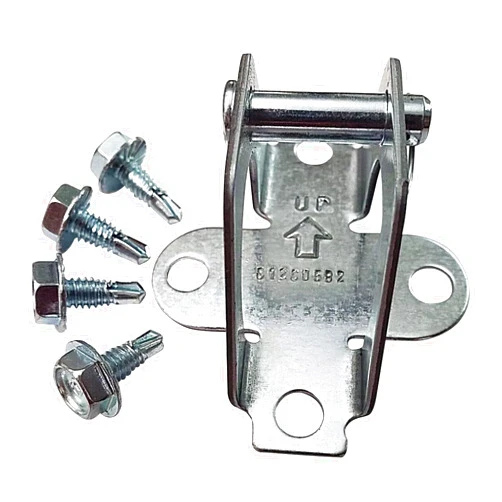 WFCYX 41A5047 Door Bracket for Garage Door Openers, Replacement door bracket compatible with all Chamberlain, Craftsman and LiftMaster models made after 1993, with Pin and Clip & 4 fasteners