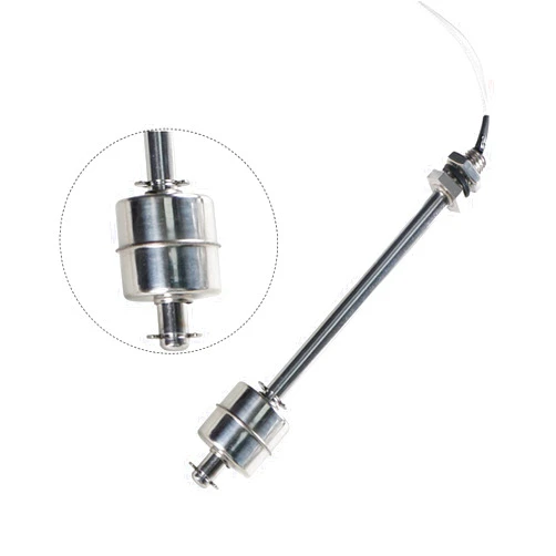 Aopin Water Level Sensor Switch Stainless Steel,Liquid Level Sensor Float Switch, Plastic Ball Float Controller For Water Pump Fish Tank Cistern Sump Filter Aquarium Swim Pool Garden Pond Liquid 1 Pcs