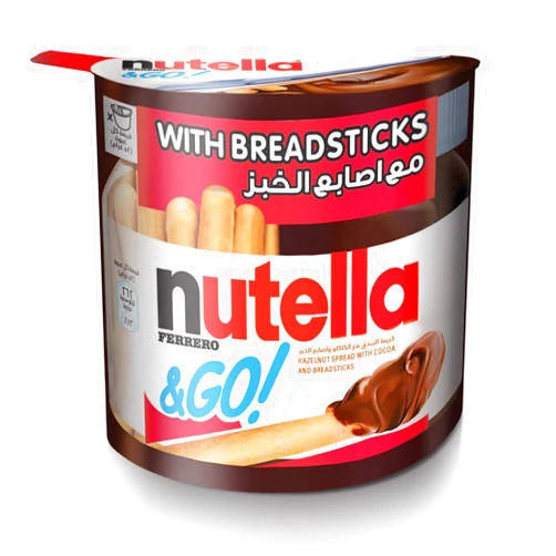 Nutella & Go, Hazelnut Spread and Breadsticks, 1.8 Oz 1.8 Ounce (Pack of 1)